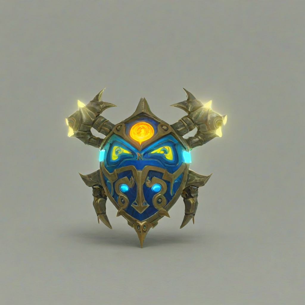 Zelda boss, bright lighting, on a plain white background, even lighting