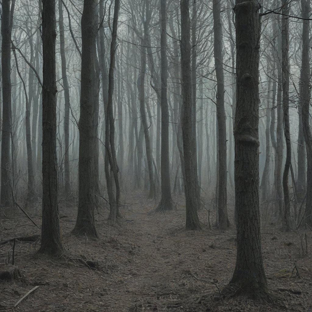 creepy forest