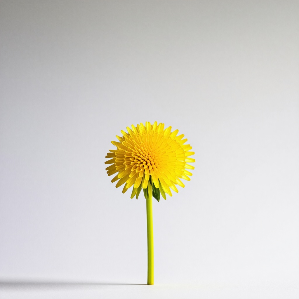 yellow dandelion flower