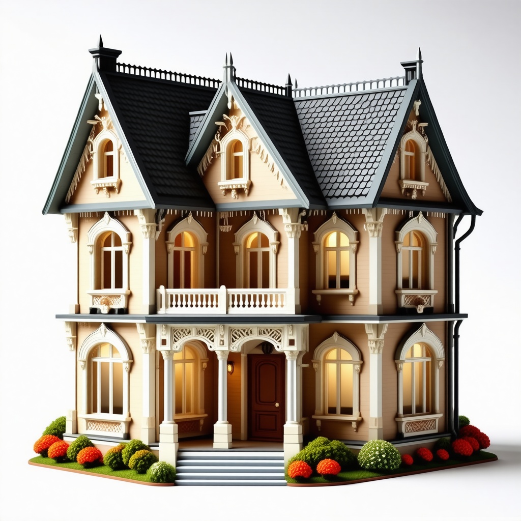 Victorian style doll house
