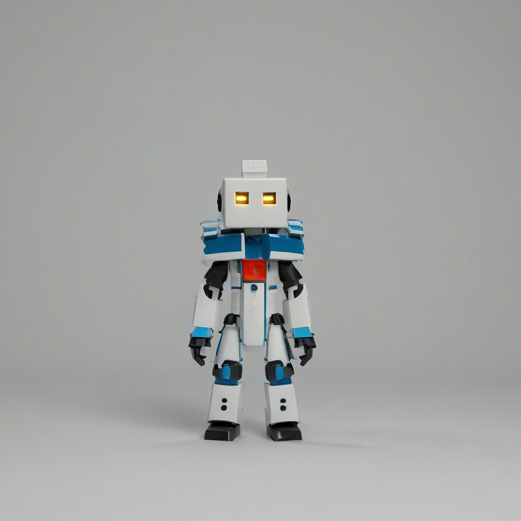 A single Roblox character, bright lighting, on a plain white background, even lighting