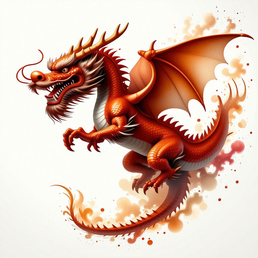 dragon flying