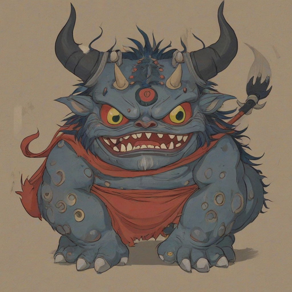 Ghibli-style Oni