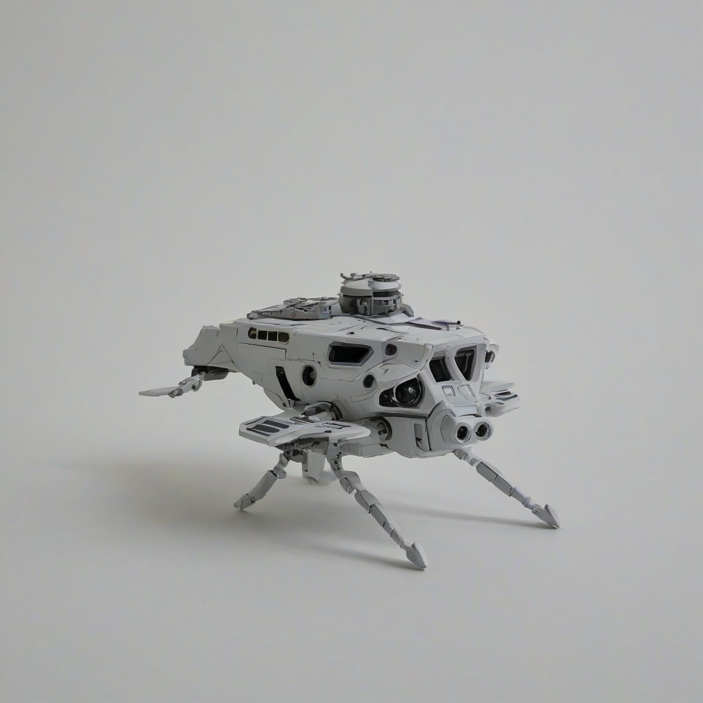 U.F.O., on a plain white background, even lighting