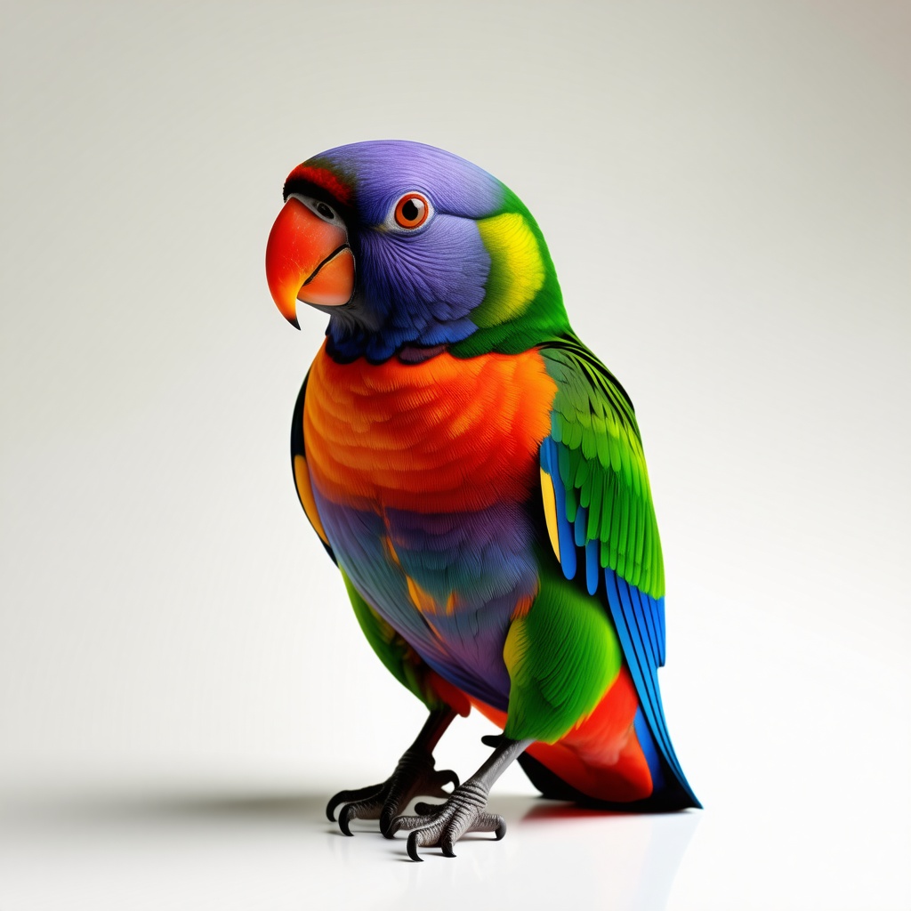 a rainbow lorikeet