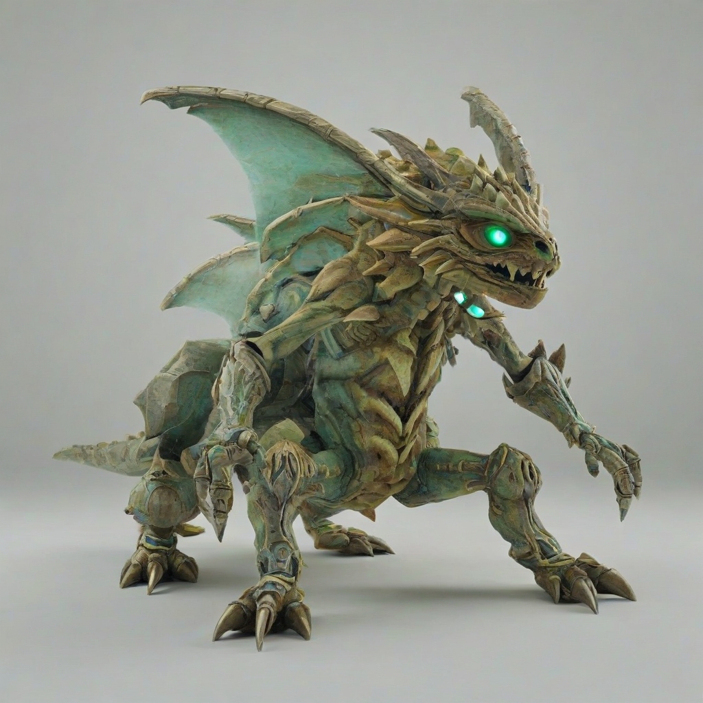 Zelda like creature, bright lighting, on a plain white background, even lighting