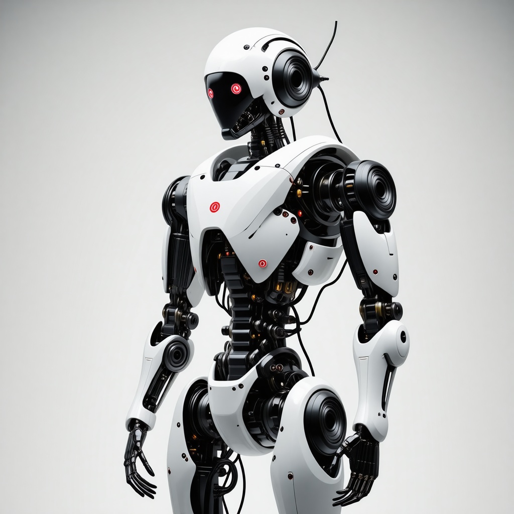 A really cool robot with a longer torso and no wings