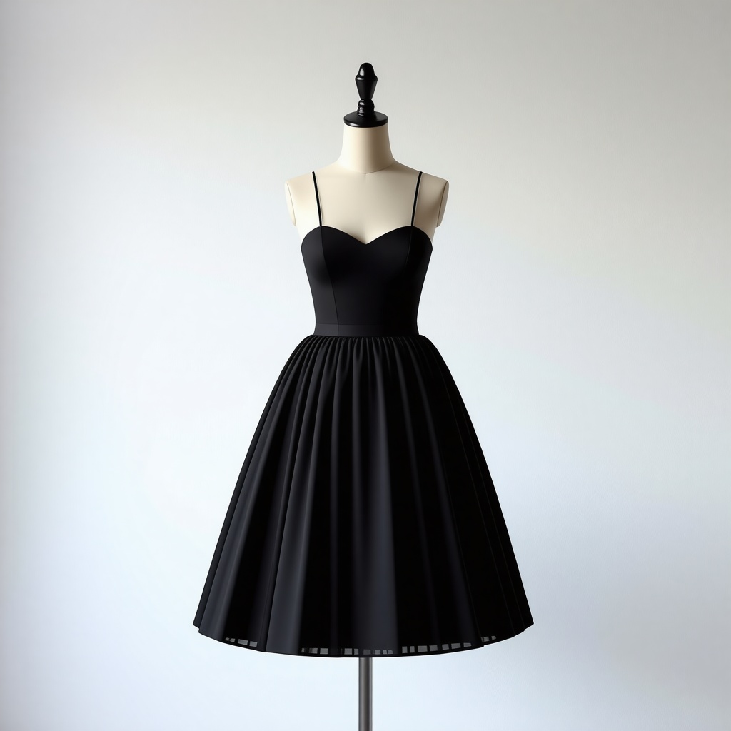 Make me a mannequin wearing a dress