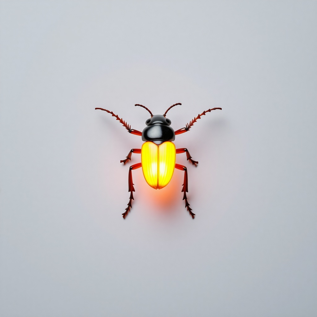 illuminated rove beetle