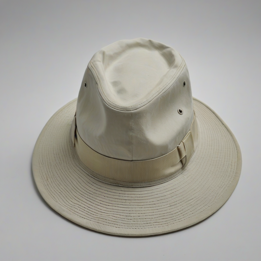 safari hat, on a plain white background, even lighting