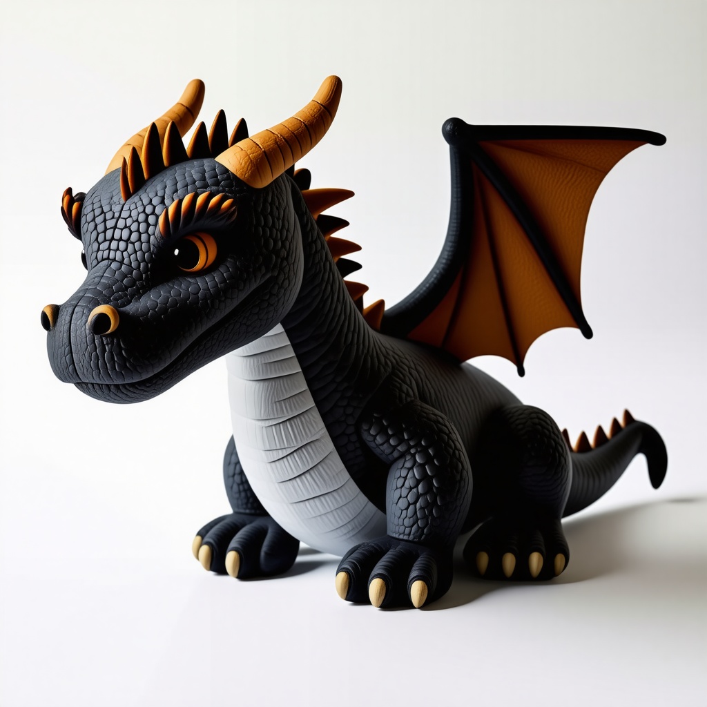 a dragon stuffed animal