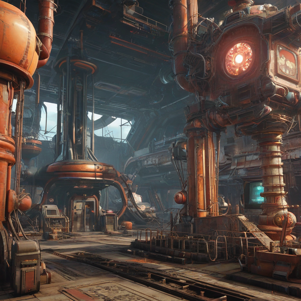 atompunk environment