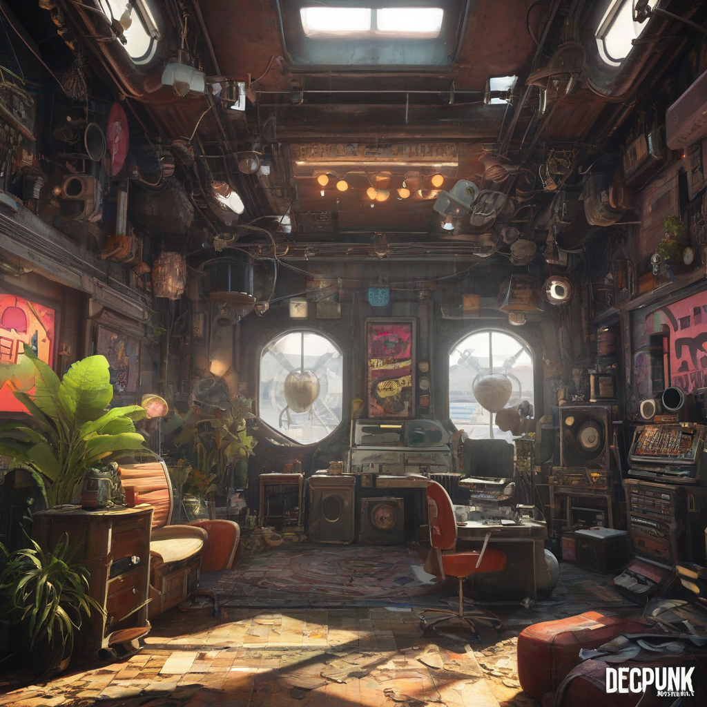 decopunk environment