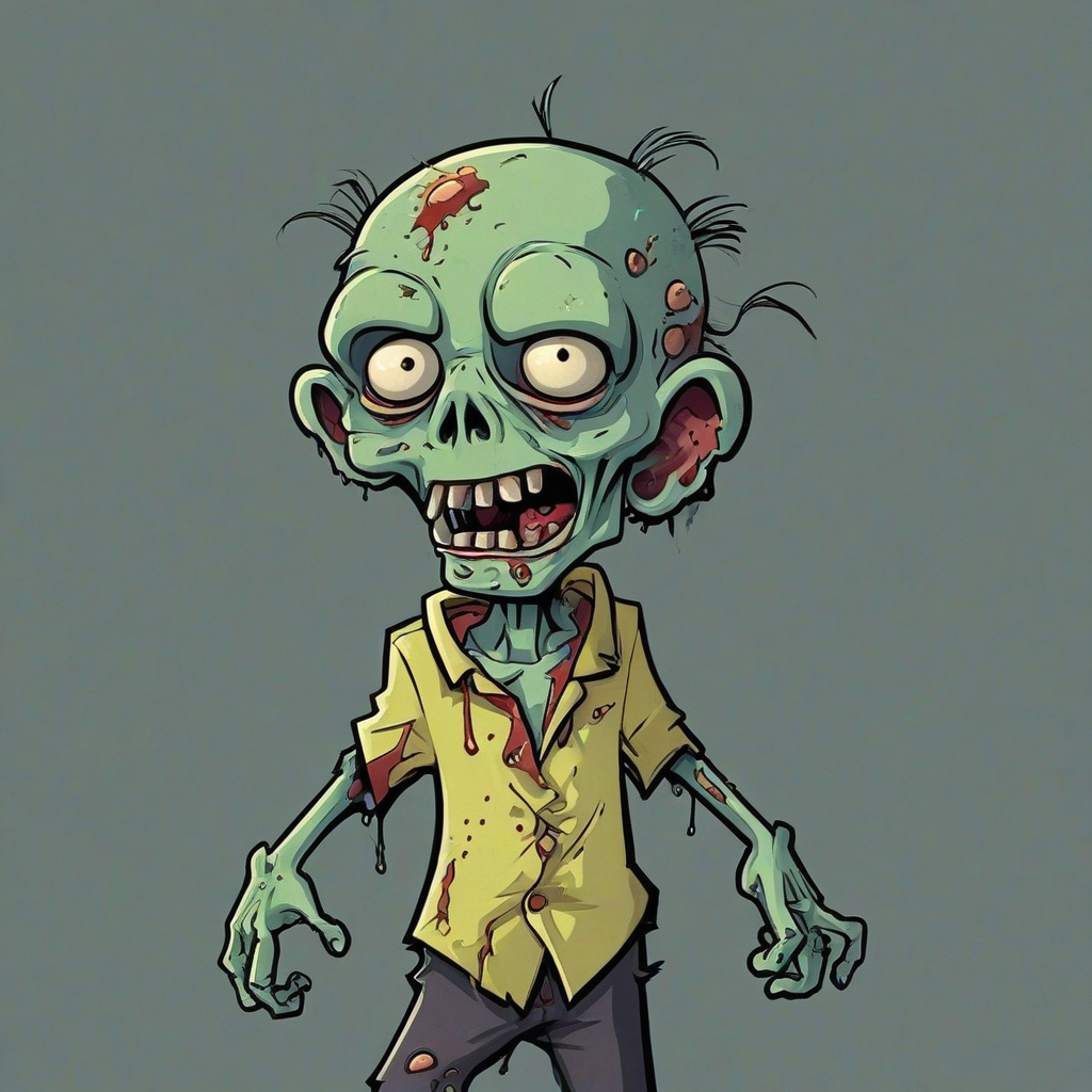 Cartoon zombie