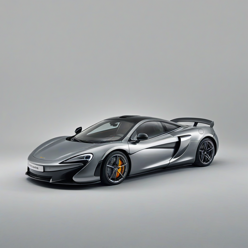 McLaren  sports car, on a plain white background, even lighting