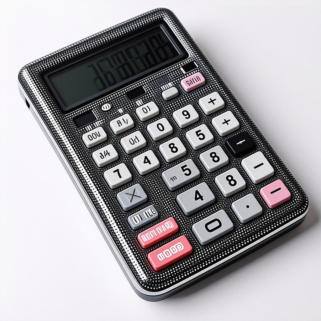 A bedazzled calculator