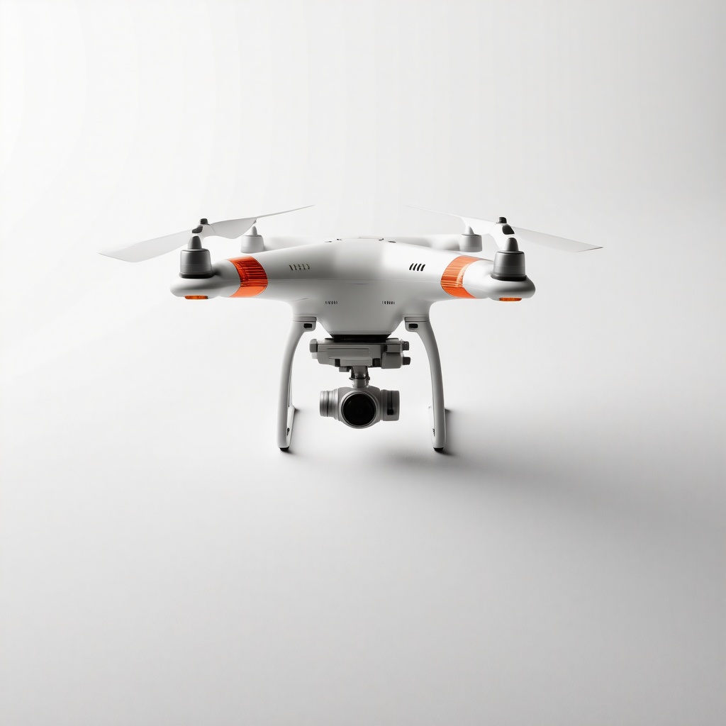 White DJI Drone