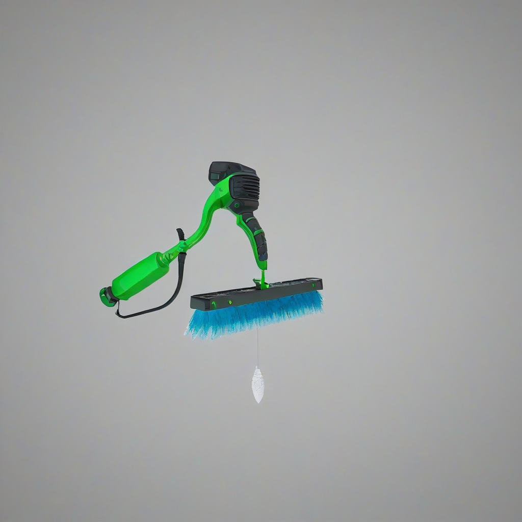 Game asset style pesticide duster, on a plain white background, even lighting