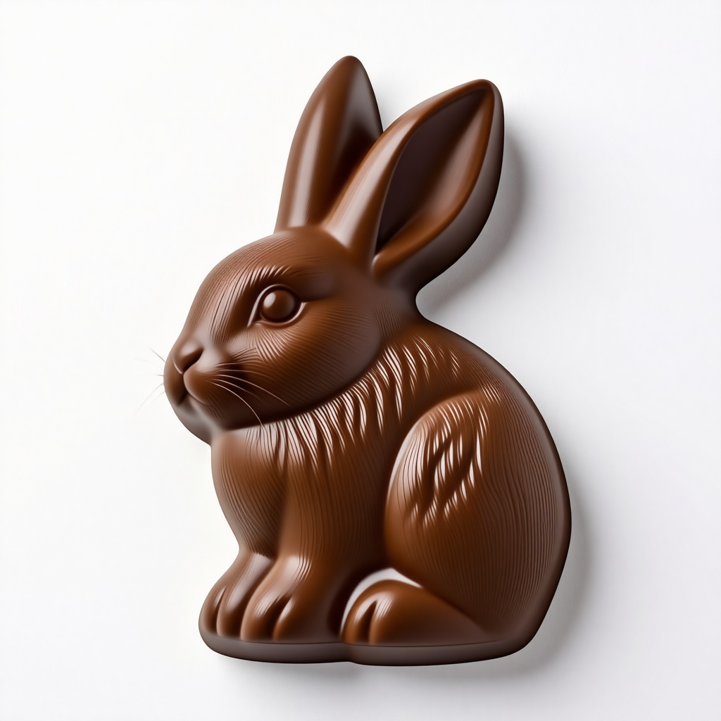 Chocolate rabbit for Easter