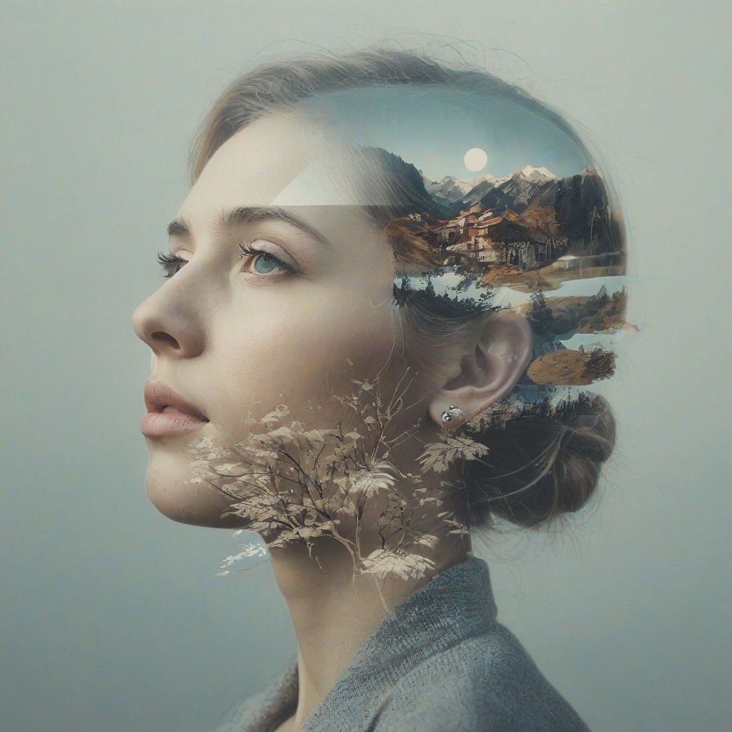 double exposure photography