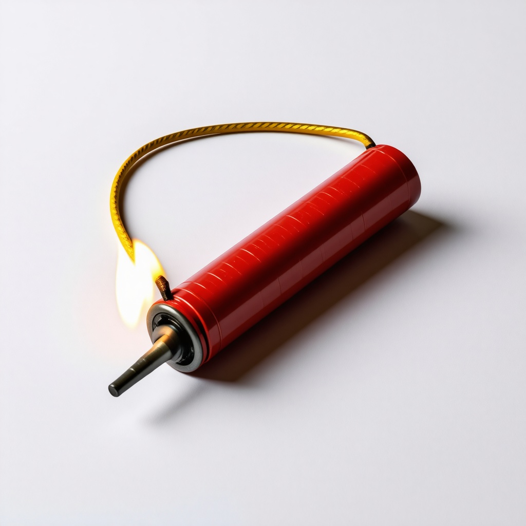 dynamite with pushdown ignitor