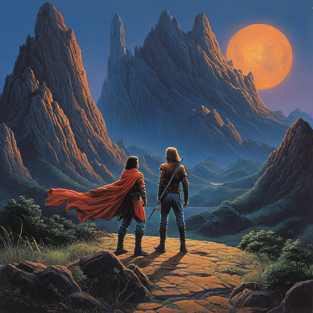 Michael Whelan art style scene