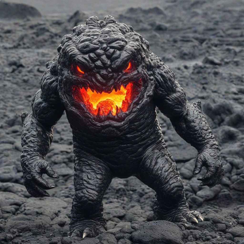 a lava monster