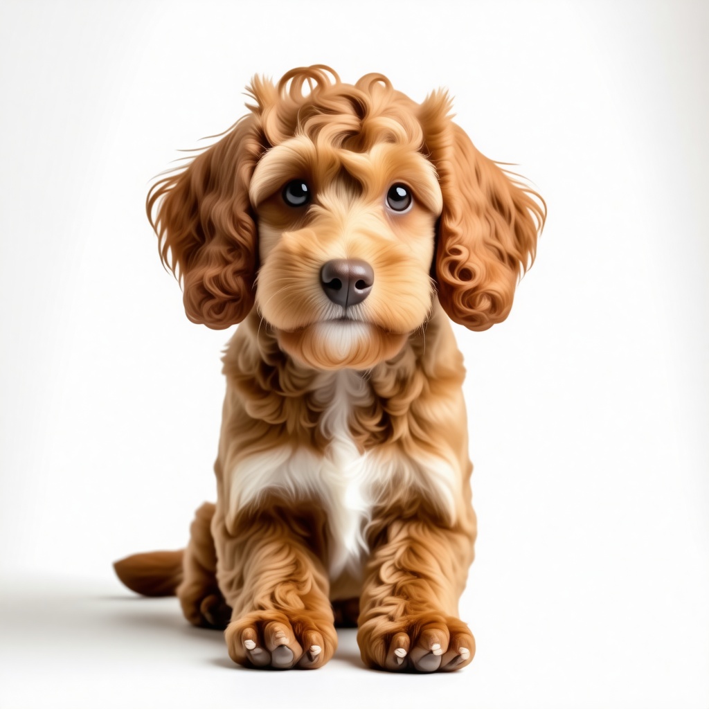 red hair goldendoodle