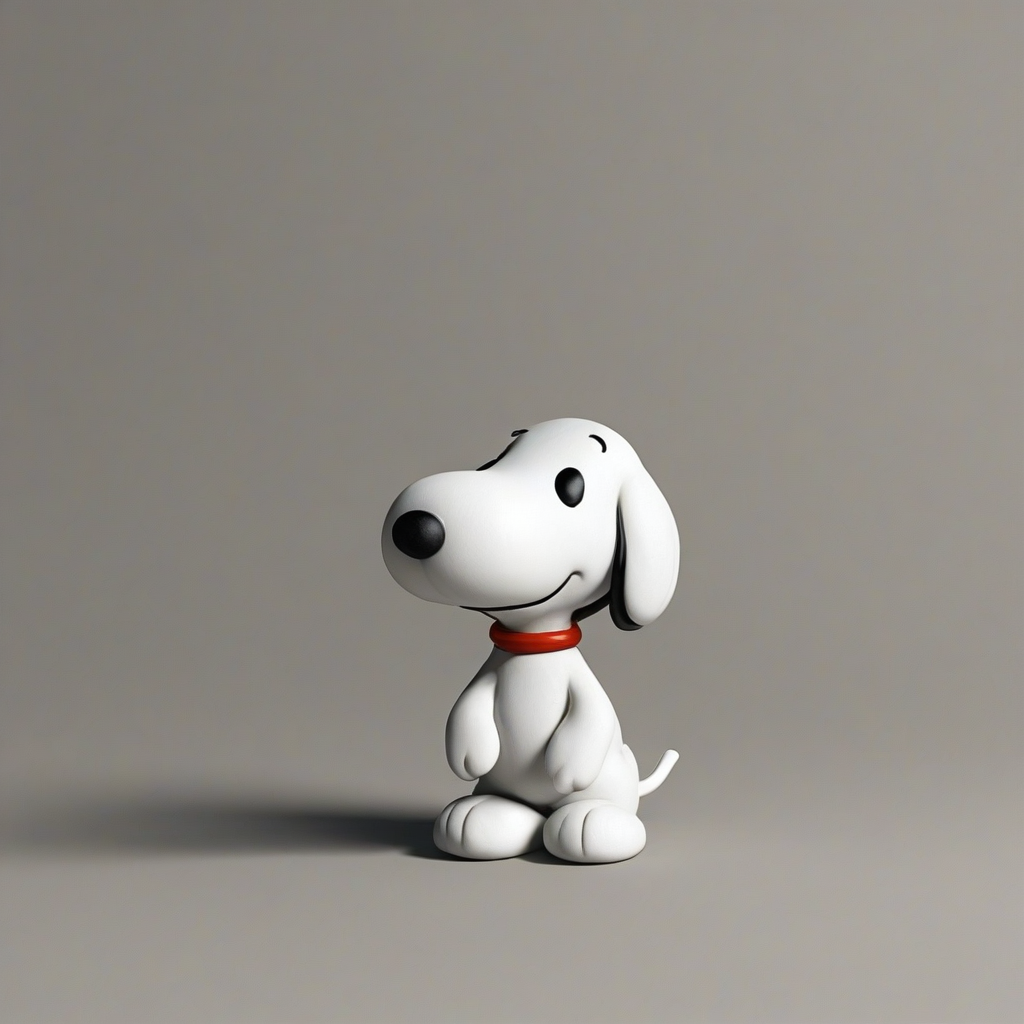 3d snoopy