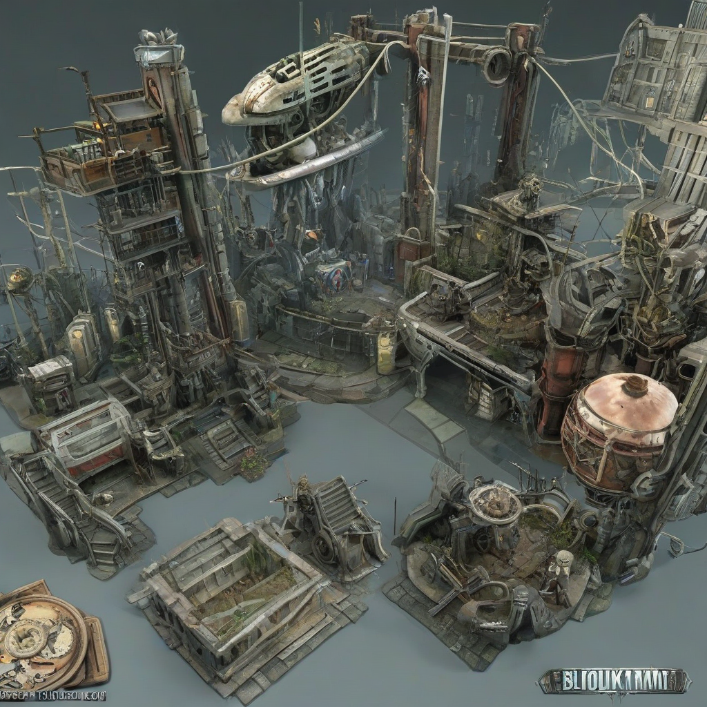 biopunk scenery