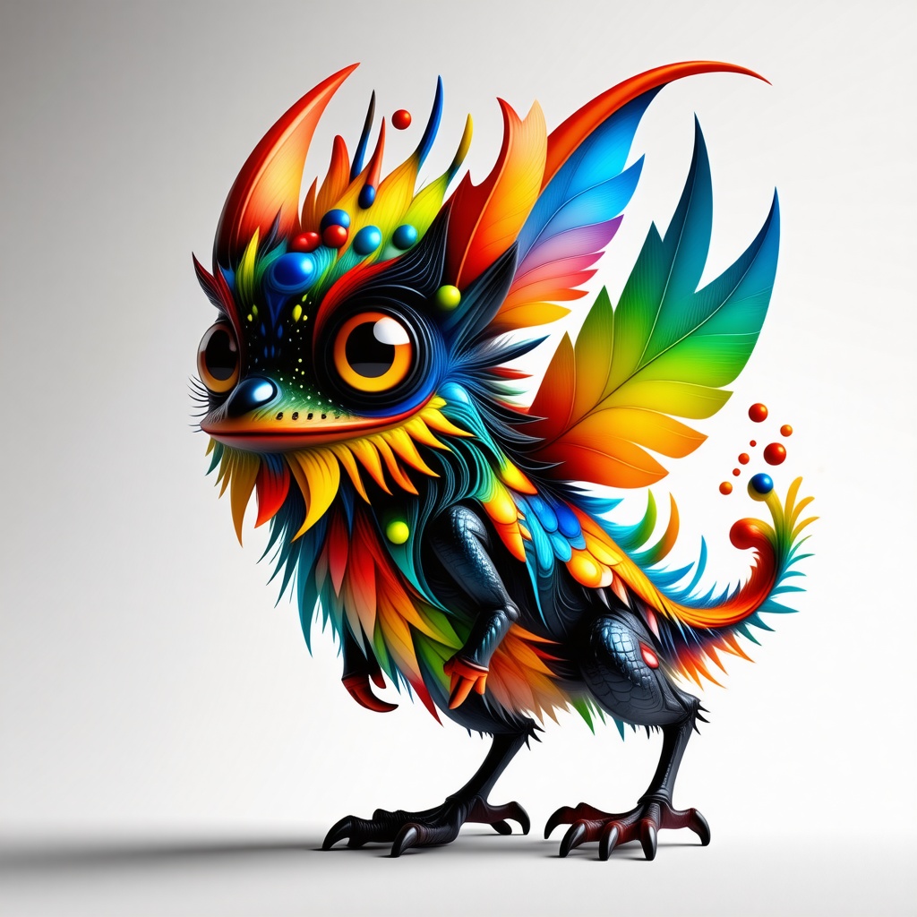 Colorful Fantastical creature