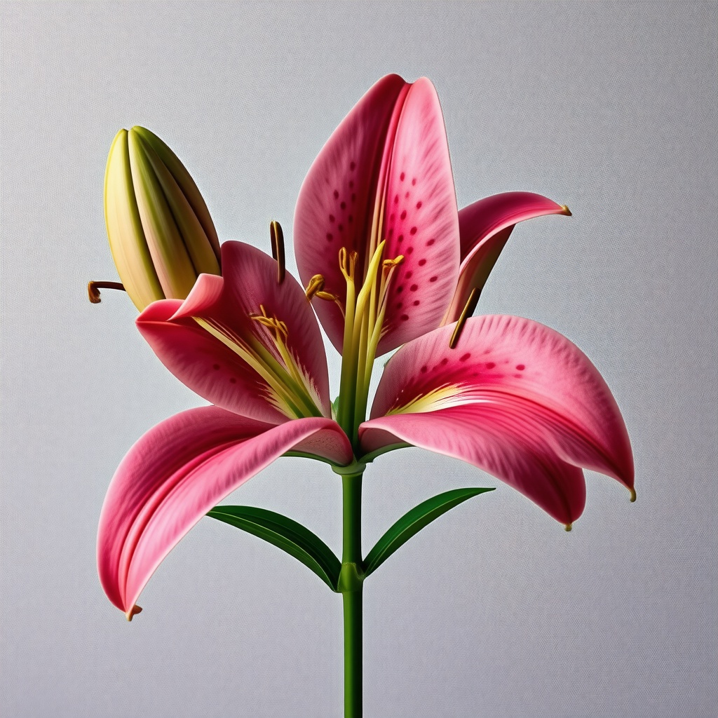 pink tiger lily