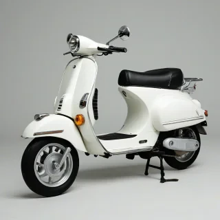 scooter, on a plain white background, even lighting