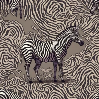 pixel art of zebra