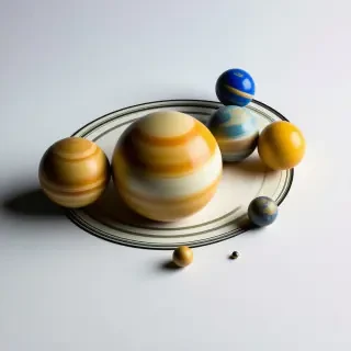 model of the solar system