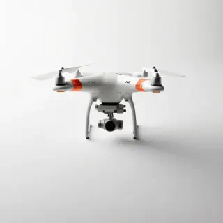 White DJI Drone