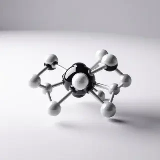 molecular structure of a hydrogen atom