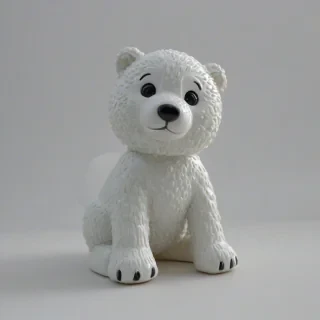 kids toy made of plastic, on a plain white background, even lighting