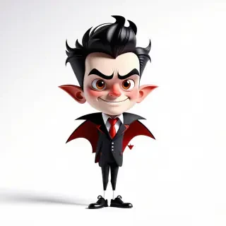 Edward the cartoon vampire