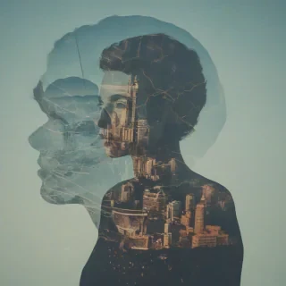 double exposure photography