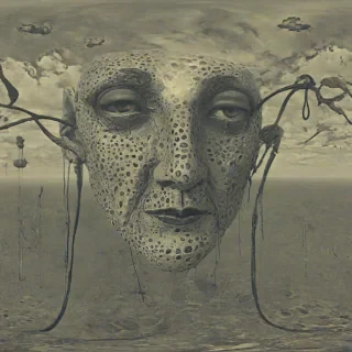 Salvador Dalí style surrealism