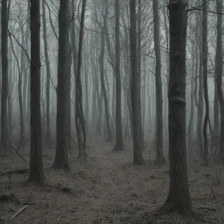 creepy forest