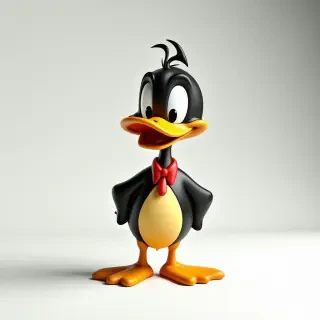 Classic Daffy the cartoon Duck