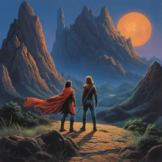 Michael Whelan art style scene