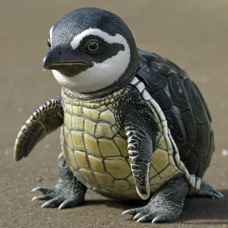 Penguin turtle hybrid