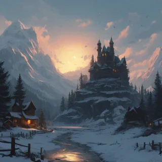 Andreas Rocha style scene