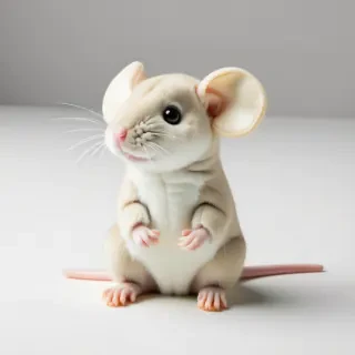 stuffed animal of a mouse