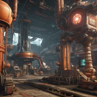 atompunk environment