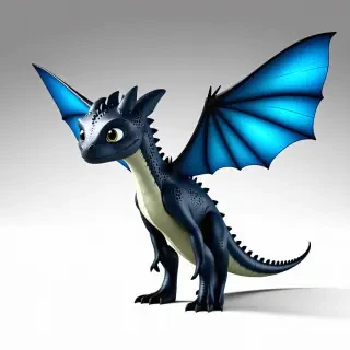 Stormfly from how to train your dragon