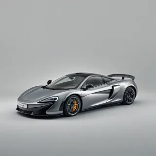 McLaren  sports car, on a plain white background, even lighting